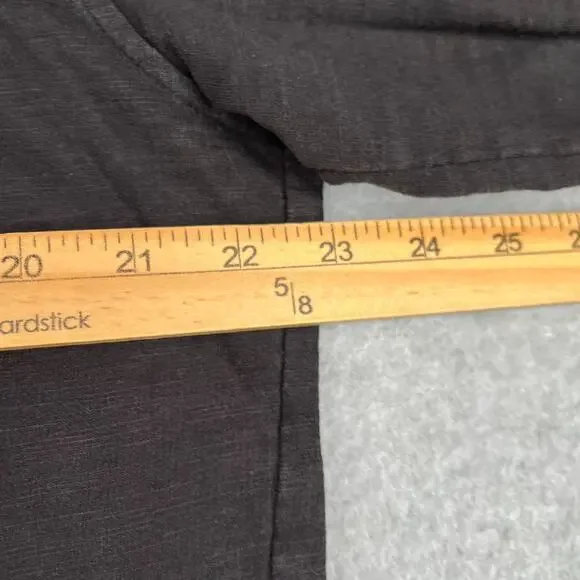 Robert Graham Shirt Large Black Button Up Long Sleeve Pocket Casual Mens - Picture 7 of 13